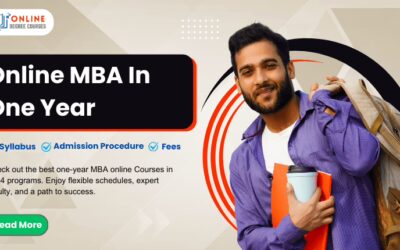 Online MBA In One Year: Fees, Syllabus & Admission Process