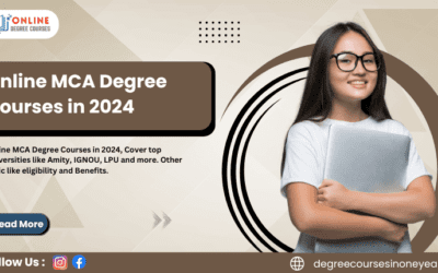 Online MCA Degree Courses in 2024: Full Detail