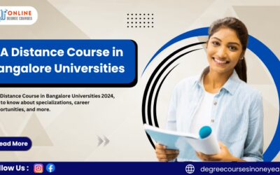 MA Distance Course in Bangalore Universities