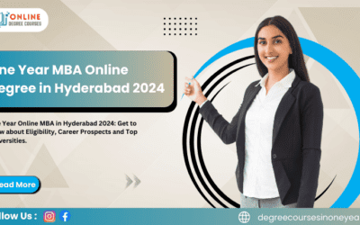 One Year Online MBA in Hyderabad 2024