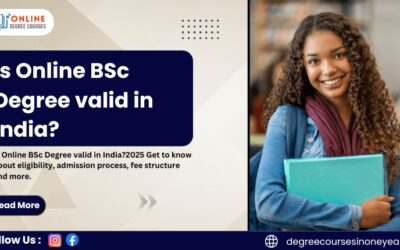 Is Online BSc Degree valid in India?