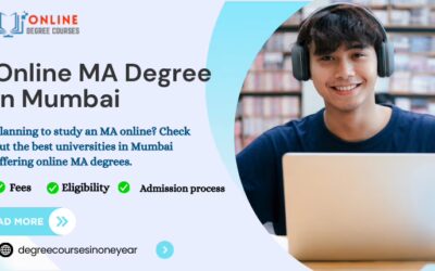 Online MA Degree in Mumbai (2025): Fees, Admission & Top Universities