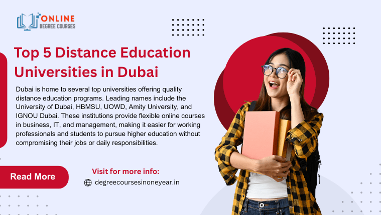 Top 5 Distance Education Universities in Dubai