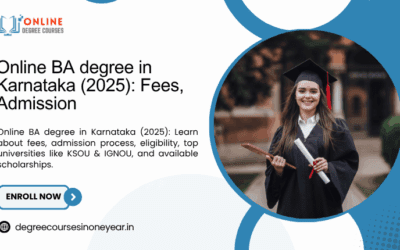 Online BA degree in Karnataka (2025): Fees, Admission