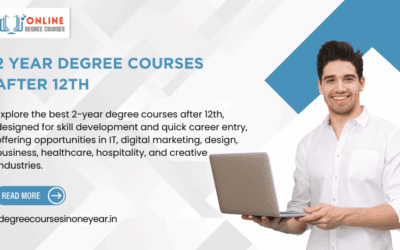 2 year degree courses after 12th
