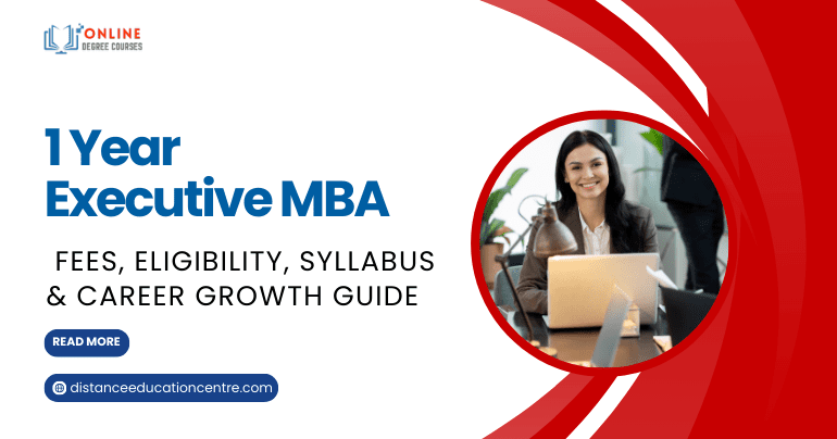 1 Year excutive MBA