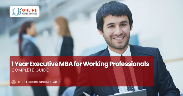 1-year executive MBA