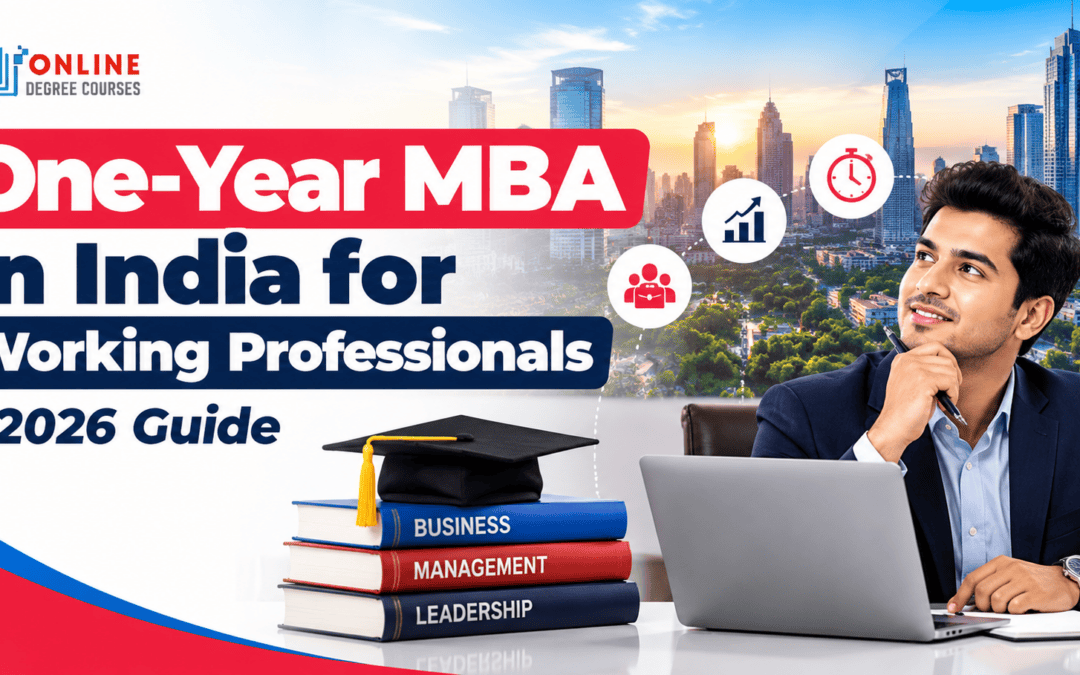 One-Year MBA in India for Working Professionals 2026