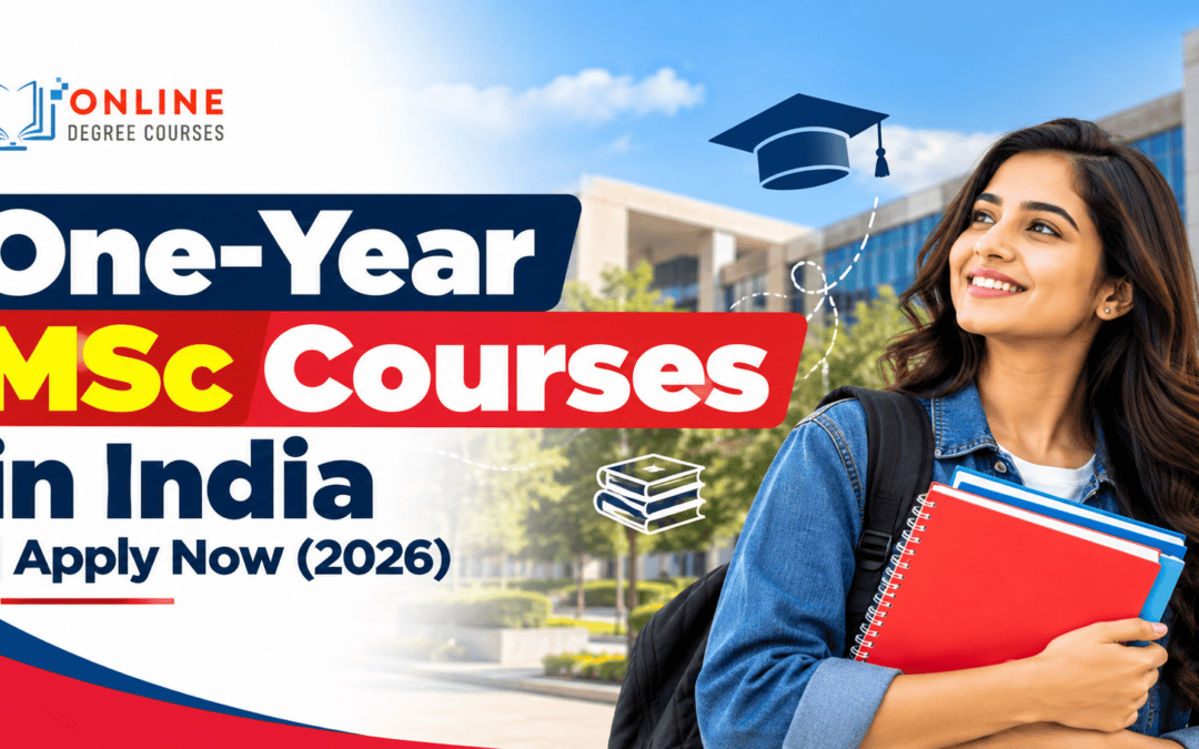 One-Year MSc Courses in India | Apply Now (2026)