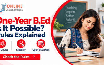 One-Year B.Ed: Is It Possible? Rules Explained for 2026
